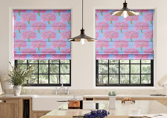 Classic Woodland, Spring Pastels - Roman Blind - Image 3